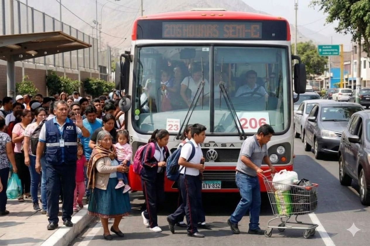 Conoce qué hacer si ocurre un sismo en Lima mientras viajas en transporte público, según los protocolos para buses, trenes y estaciones.